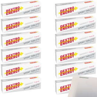 Dextro Energy Sport Tablets VPE (12x2x12stk) + usy Block