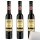 Mazzetti Balsamico Barrique Speciale/3 Weinblätter 3er Pack (3x250ml Flasche) + usy Block