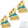 Lindt Goldhase Caramel & Salz 3er Pack (3x100g Packung) + usy Block