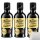 Mazzetti Cremoso, mit 70% Aceto Balsamico di Modena I.G.P. 3er Pack (3x380ml Flasche) + usy Block