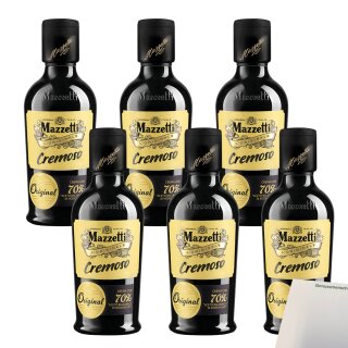 Mazzetti Cremoso, mit 70% Aceto Balsamico di Modena I.G.P. VPE (6x380ml Flasche) + usy Block
