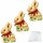 Lindt Goldhase Glücksbringer Edition 3er Pack (3x100g Packung) + usy Block