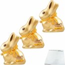 Lindt Goldhase Keks 3er Pack (3x100g Packung) + usy Block