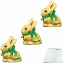Lindt Goldhase Nuss 3er Pack (3x100g Packung) + usy Block