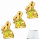 Lindt Goldhase vegan 3er Pack (3x100g Packung) + usy Block