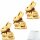 Lindt Goldhase Edelbitter 3er Pack (3x100g Packung) + usy Block