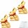 Lindt Goldhase Vollmilch 3er Pack (3x200g Packung) + usy Block
