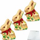 Lindt Goldhase Glücksbringer-Edition 3er Pack...
