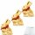 Lindt Goldhase Vollmilch 3er Pack (3x50g Packung) + usy Block