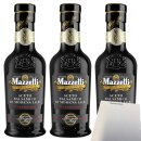 Mazzetti Balsamico Testa Rossa 3er Pack (3x250ml Flasche) + usy Block