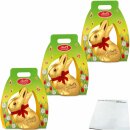 Lindt Goldhase Vollmilch 3er Pack (3x500g Packung) + usy Block