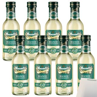 Mazzetti Bianco milder Weißweinessig VPE (8x250ml Flasche) + usy Block
