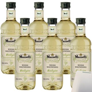 Mazzetti Weissweinessig fruchtig fein VPE (6x500ml Flasche) + usy Block
