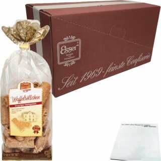 Esser Knusprige Waffelröllchen VPE (10x200g Beutel) + usy Block