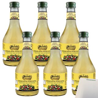 Mazzetti Insalata Italiana Condimento Salatwürze VPE (6x500ml Flasche) + usy Block