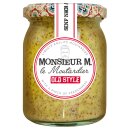 Monsieur M old style Senf 3er Pack (3x200g Glas) + usy Block