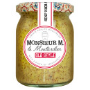 Monsieur M old style Senf VPE (6x200g Glas) + usy Block