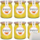 Monsieur M Curcuma Senf VPE (6x200g Glas) + usy Block