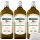 Monini Granfruttato Olivenöl 3er Pack (3x1l Flasche) + usy Block