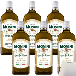 Monini Granfruttato Olivenöl VPE (6x1l Flasche) + usy Block