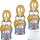 kinder Osterhase Milky Caramel 3er Pack (3x110g Packung) + usy Block