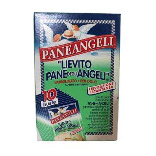 Paneangeli Lievito Pane Degli Angeli vanigliato per dolci "Hefe für Süßspeisen" (160g Packung) MHD 03.10.2025 Sonderpreis