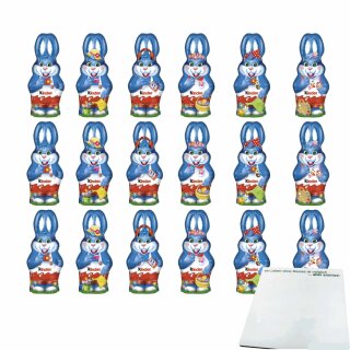 kinder Osterhase Harry 3er Pack (3x110g Packung) + usy Block