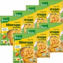 Knorr Suppenliebe Hühner Suppe 3 Portionen, ergibt 750ml 7er Pack (7x69g Packung) MHD 10/2024 Sonderpreis
