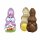 kinder Osterhase Rosa mit Überraschung 3er Pack (3x75g Packung) + usy Block
