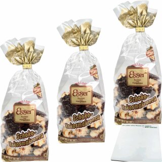 Esser Schoko-Kokosmakronen 3er Pack (3x250g Beutel) + usy Block