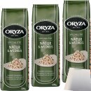 Oryza Natur und Wildreis 3er Pack (3x500g Packung) + usy Block