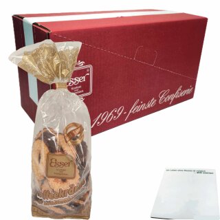 Esser Kaffeekränze mit Zartbitterschokolade (10x250g Beutel) VPE + usy Block