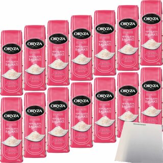 Oryza Himalaya Basmati Lose 14er Pack (14x500g Packung) + usy Block