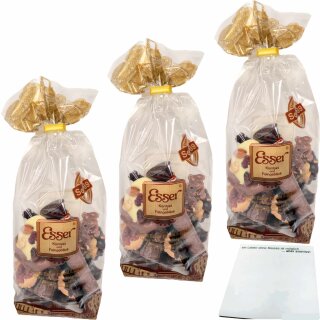 Esser Konfekt & Feingebäckmischung 3er Pack (3x250g Beutel) + usy Block