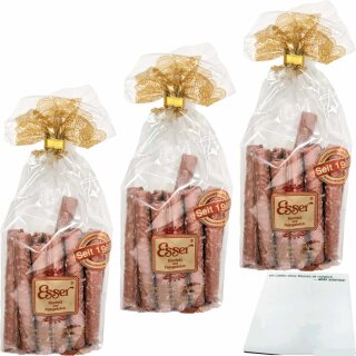 Esser Schlotfeger mit Vollmilchschokolade 3er Pack (3x175g Beutel) + usy Block