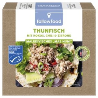 Followfood MSC Thunfisch Maledivisch.Mas Huni (160g Dose)