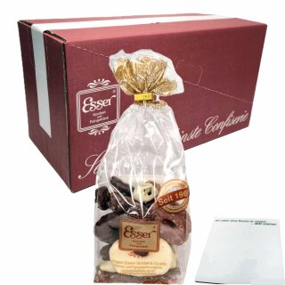 Esser Obstmischung schokoliertes Trockenobst (14x200g Beutel) VPE + usy Block