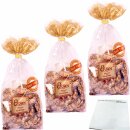 Esser Elangebäck knuspriges Gebäck mit Cerealien 3er Pack (3x200g Beutel) + usy Block