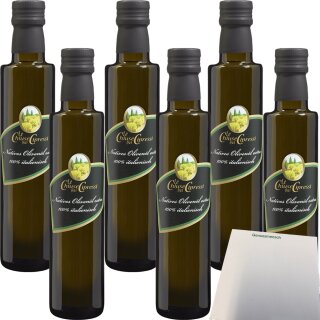 Le Chiuse Natives Olivenöl extra VPE (6x250ml Flasche) + usy Block