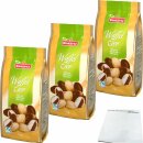 Kinkartz Waffeleier Teils mit Schokolade überzogen 3er Pack (3x250g Packung) + usy Block