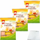 Schulte Frühlings Dominosteine Zitrone 3er Pack (3x175g Packung) + usy Block