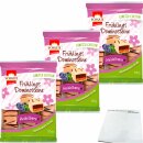 Schulte Frühlings Dominosteine Heidelbeere 3er Pack (3x175g Packung) + usy Block