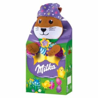 Milka Magic Mix Plüschtier Eichhörnchen (96g Packung)