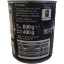 Edeka Kicher Erbsen naturell (800g Dose) MHD 31.05.2025...