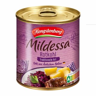 Hengstenberg Rotkohl traditionell (314ml Dose) MHD 12/2024 Sonderpreis