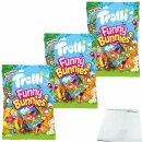 Trolli Funny Bunny 3er Pack (3x200g Packung) + usy Block