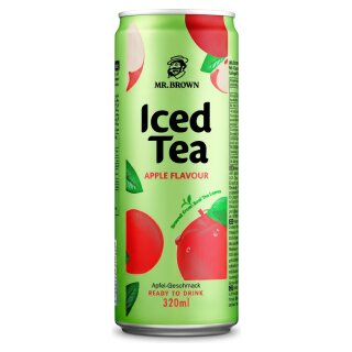 Mr. Brown Iced Tea Apfel (320ml Dose)