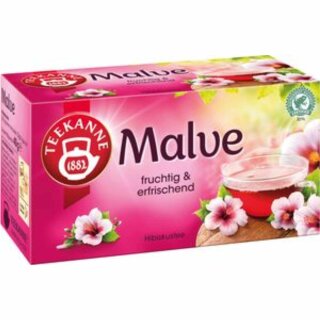 Teekanne Malve 7x20 Teebeutel (7x40g Packung) MHD 08/2025 Sonderpreis