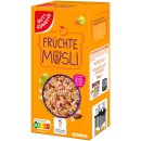 Gut&Günstig Früchte-Müsli mit 40% Früchten (750g Packung) MHD 15.08.2025 Sonderpreis
