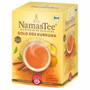 Teekanne NamasTee Bio Gold Kurkuma 15 Beutel 5 Packungen...